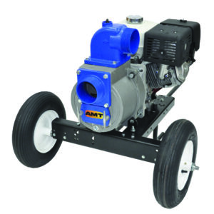 AMT 4" x 13 HP Premium Trash Pump w/Transport Dolly | 3994-96